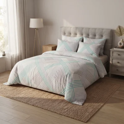 Aqua Line Geometric